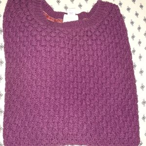 Purple sweater barely worn